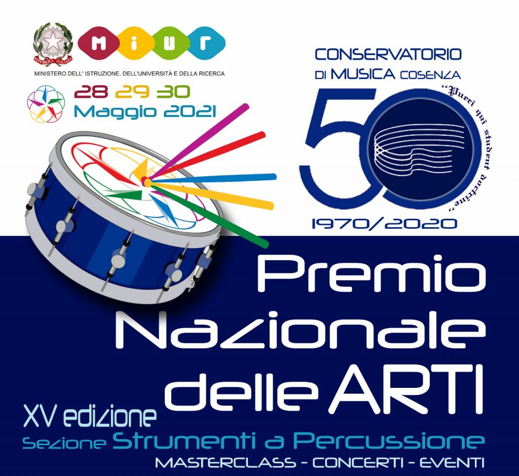 Premio Nazionale delle Arti 2020 sezione Percussioni