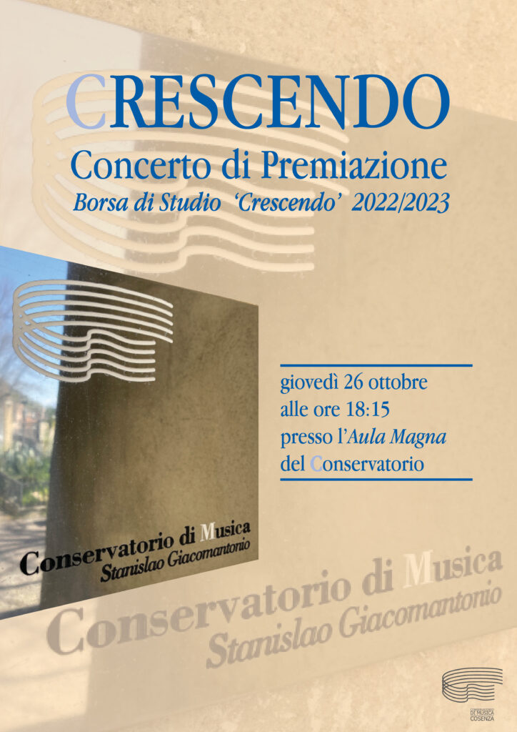 Borsa di Studio Crescendo 2023