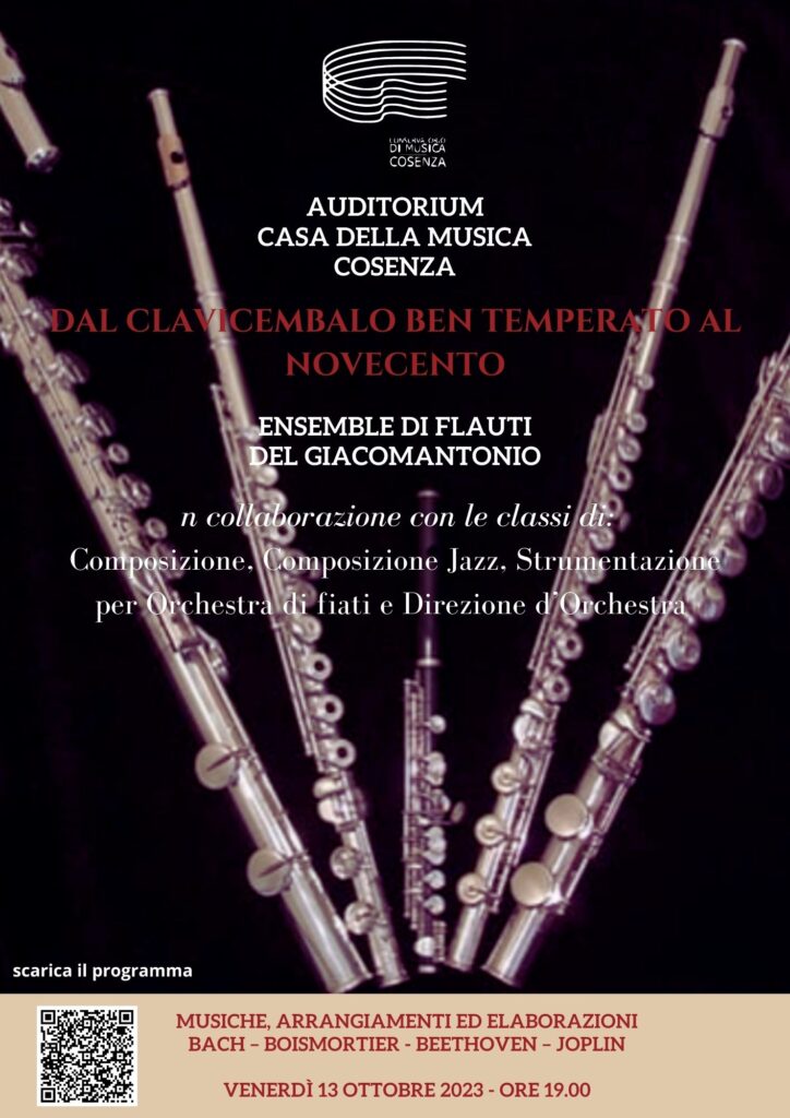 Concerto Ensemble di Flauti 13 Ottobre