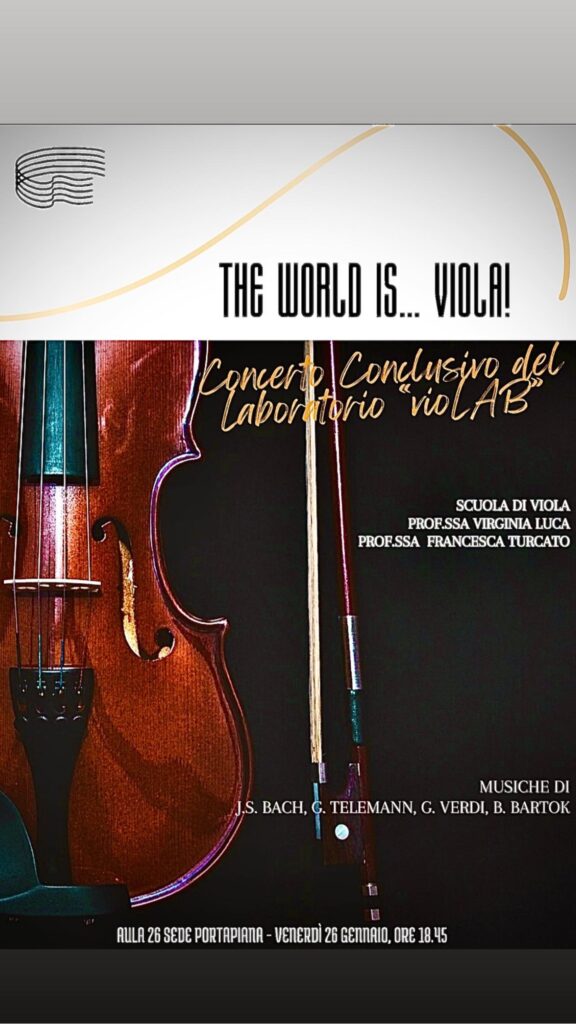 The World is… Viola – 26 Gennaio