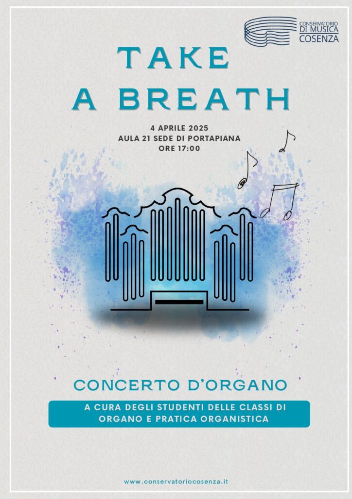 Concerto d’Organo – a cura degli studenti delle classi di Organo e pratica Organistica