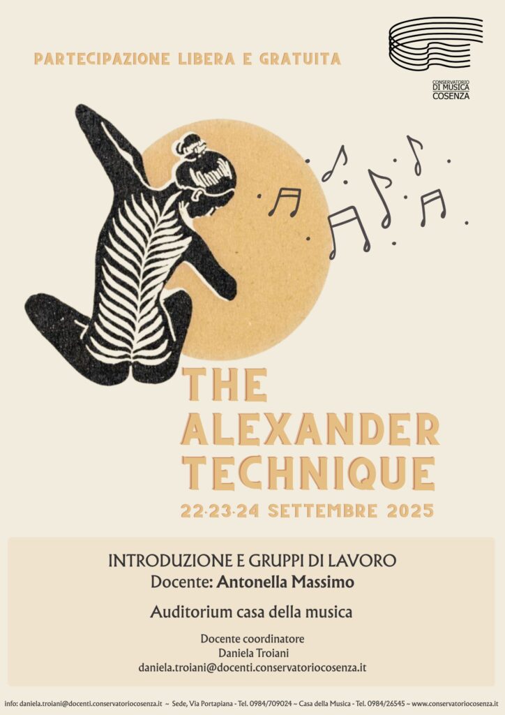 The Alexander Thecnique – 22/23/24 settembre 2025