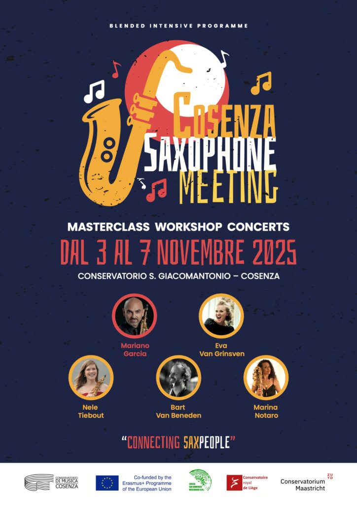 Cosenza Saxophone Meeting – Blended Intensive Programme