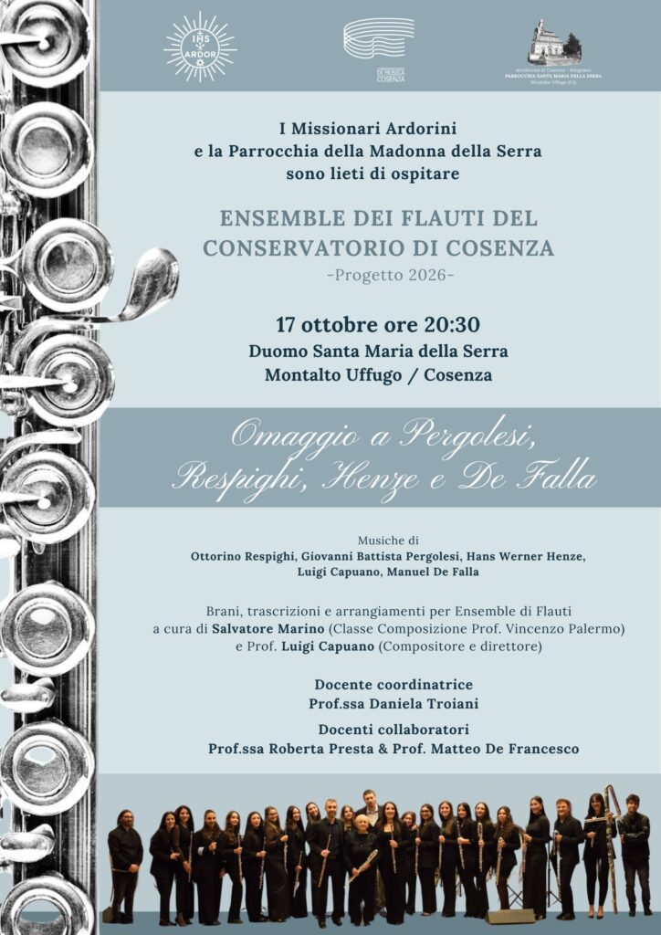 Ensemble di flauti del Conservatorio di Cosenza