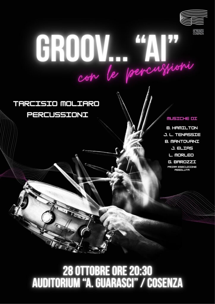 Groov… “AI” con le percussioni
